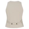 MARTA DU CHATEAU - RAINEY VEST | BEIGE