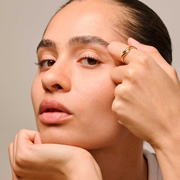 ENAMEL COPENHAGEN - VEA RING | FORGYLDT