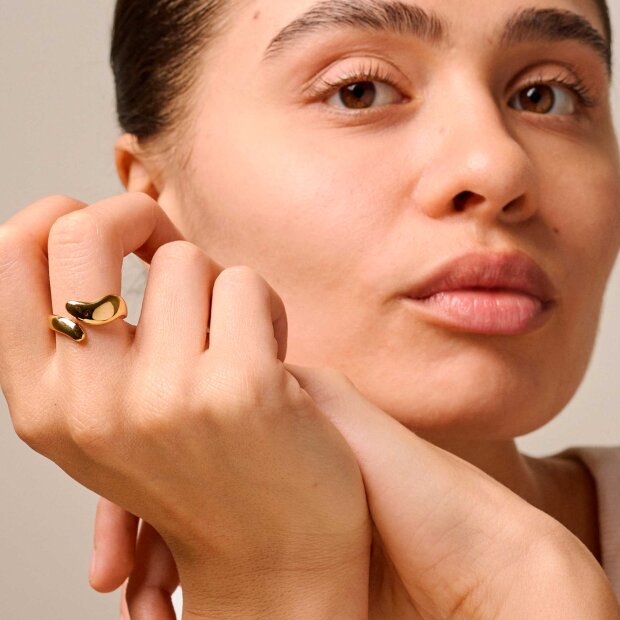 ENAMEL COPENHAGEN - NELI RING | FORGYLDT