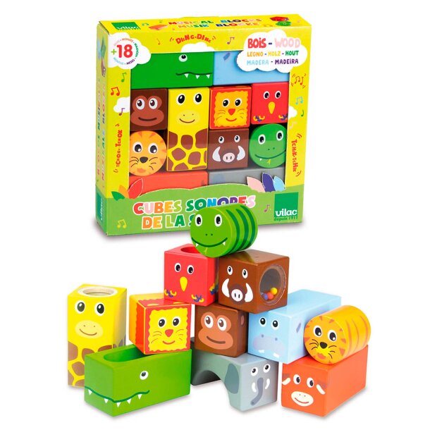 VILAC - TRÆKLODSER M/LYD - JUNGLEDYR