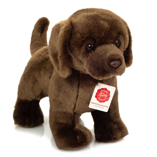 TEDDY HERMANN - STÅENDE LABRADOR BRUN 30 CM
