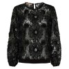 MARTA DU CHATEAU - LYKKE BLOUSE | BLACK