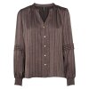 PREPAIR OF SCANDINAVIA - ELOISE BLOUSE | BROWN