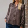 PREPAIR OF SCANDINAVIA - ELOISE BLOUSE | BROWN