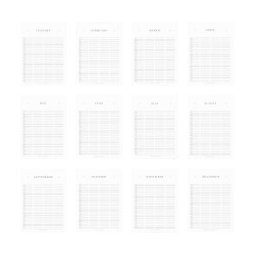 KBHAVN CALENDAR - FAMILY MINI REFILL 2026