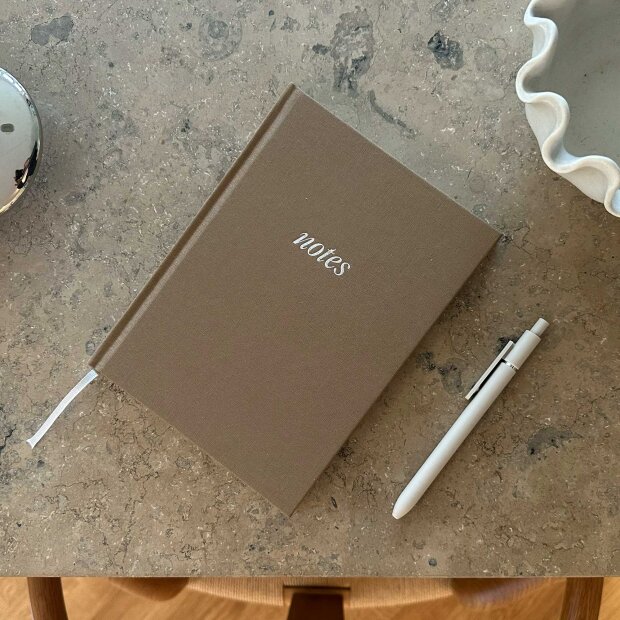 KBHAVN CALENDAR - NOTESBOG | TAUPE
