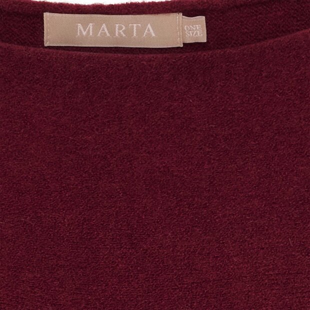 MARTA DU CHATEAU - ELDERFLOWER KNIT | BORDEAUX