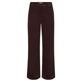 IVY COPENHAGEN - ALICE WIDE CORD PANTS | EXPRESSO BROWN
