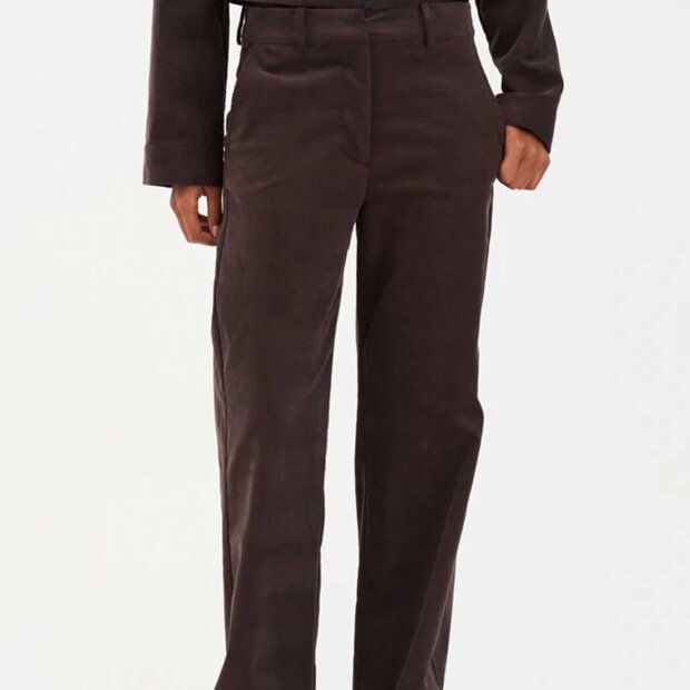 IVY COPENHAGEN - ALICE WIDE CORD PANTS | EXPRESSO BROWN