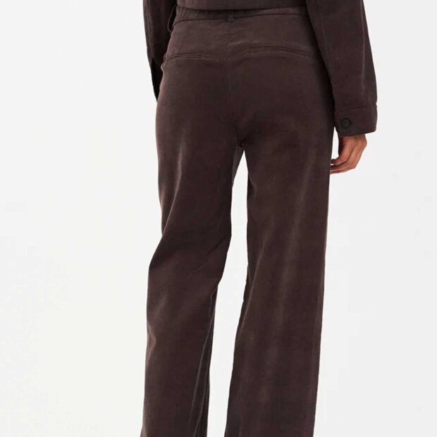 IVY COPENHAGEN - ALICE WIDE CORD PANTS | EXPRESSO BROWN