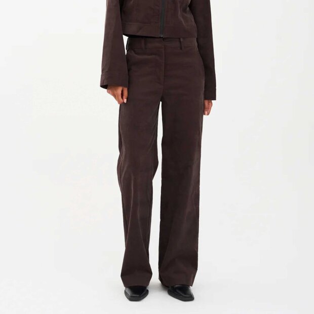 IVY COPENHAGEN - ALICE WIDE CORD PANTS | EXPRESSO BROWN