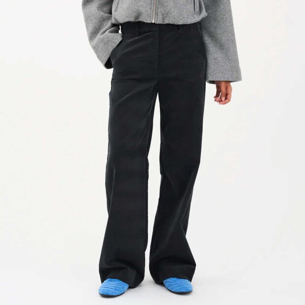 IVY COPENHAGEN - ALICE WIDE CORD PANTS | BLACK