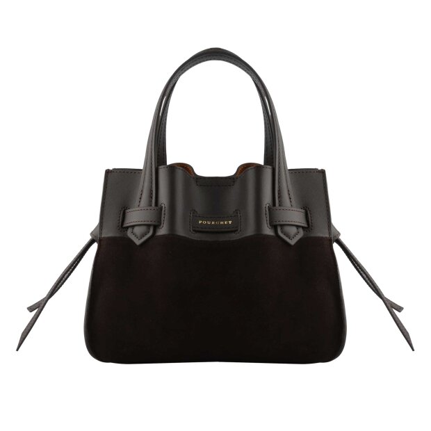 POURCHET - BLOSSOM SMALL TASKE | MARRON