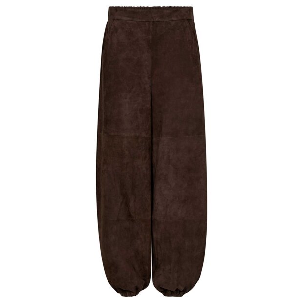 DEPECHE - ELLA BALLON PANTS | DUSTY BROWN