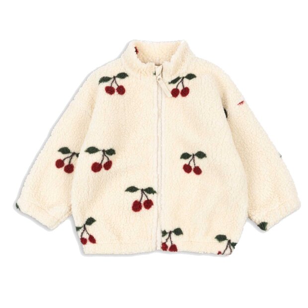 KONGES SLØJD - JODY TEDDY JACKET | MA GRANDE CERISE