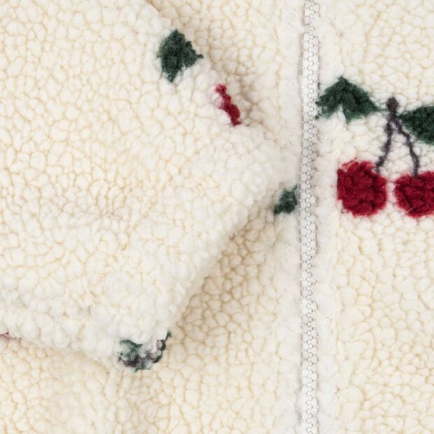 KONGES SLØJD - JODY TEDDY JACKET | MA GRANDE CERISE