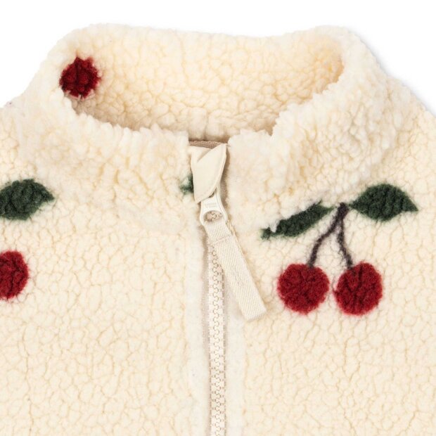 KONGES SLØJD - JODY TEDDY JACKET | MA GRANDE CERISE