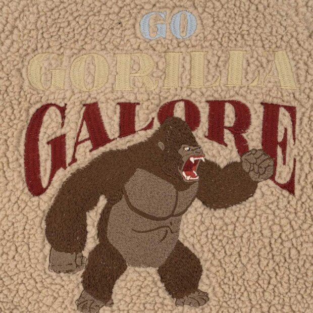 KONGES SLØJD - JAZZ TEDDY BOMBER JACKET | OXFORD TAN