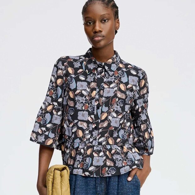 MUNTHE - ROSEWELL SKJORTE | BLACK