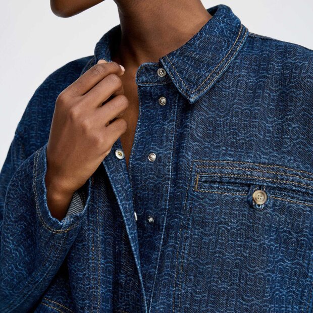 MUNTHE - RUXA SKJORTE | INDIGO