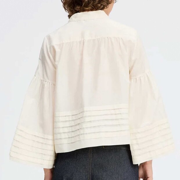 MUNTHE - ROSALIN SKJORTE | IVORY