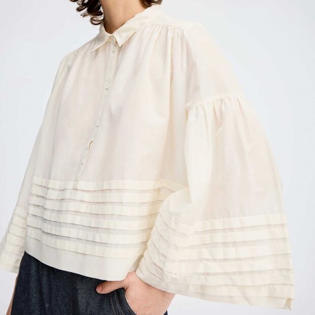 MUNTHE - ROSALIN SKJORTE | IVORY