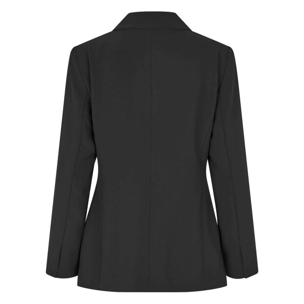SECOND FEMALE - FIQUE FITTED BLAZER | BLACK
