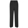 SECOND FEMALE - FIQUE STRAIGHT TROUSERS | BLACK SECOND FEMALE - FIQUE STRAIGHT TROUSERS | BLACK