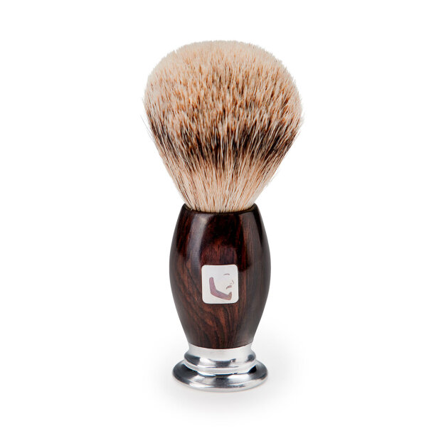 Barberians - Shaving Brush, silver tip