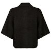 NEO NOIR - BENUTA FLUFFY KNIT CARDIGAN | DARK BROWN