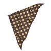 BECK SØNDERGAARD - MAXI POLKA TRIANGLE SIA SCARF | HOT FUDGE BROWN