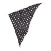 BECK SØNDERGAARD - POLKA TRIANGLE SIA SCARF | BLACK