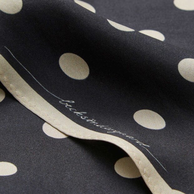 BECK SØNDERGAARD - POLKA TRIANGLE SIA SCARF | BLACK