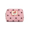 BECK SØNDERGAARD - POLKA CANVAS POUCH BAG | PINK NECTAR