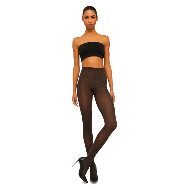 WOLFORD - SATIN OPAQUE 50 TIGHTS | NEARLY BLACK