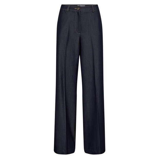 CO COUTURE - TERRY DENIM PANT | NAVY DENIM