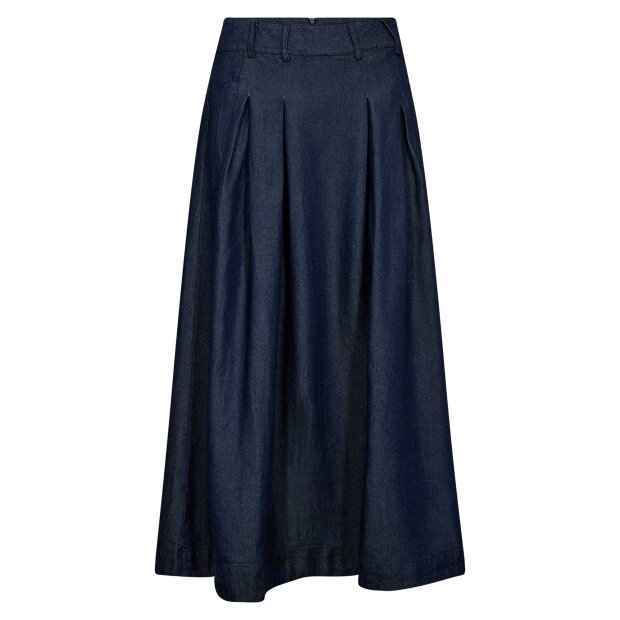 CO COUTURE - ANYA DENIM NEDERDEL | NAVY DENIM