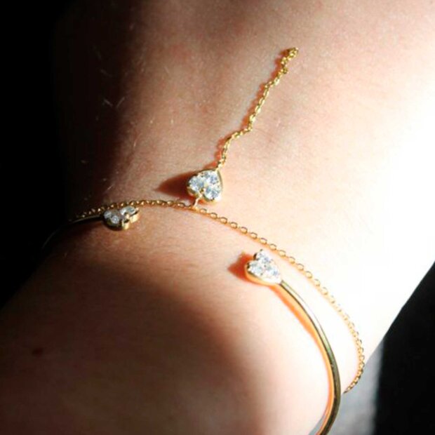 STINE A - J'ADORE BRACELET | FORGYLDT