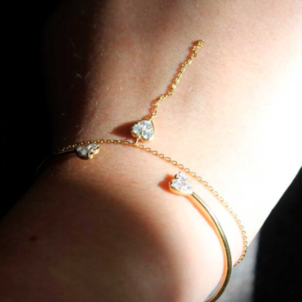 STINE A - J'ADORE BANGLE | FORGYLDT