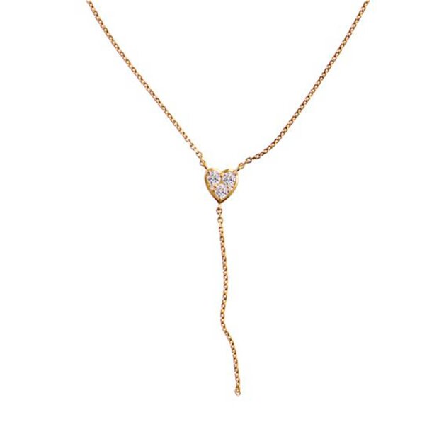 STINE A - J'ADORE Y-SHAPE NECKLACE | FORGYLDT