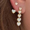 STINE A - PETIT J'ADORE EARRING | FORGYLDT
