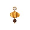 STINE A - PETIT CLEO MOCHA EARRING | FORGYLDT STINE A - PETIT CLEO MOCHA EARRING | FORGYLDT