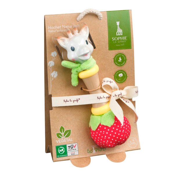 SOPHIE LA GIRAFE - SO PURE NATUR' SOFT RATTLE