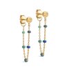 ENAMEL COPENHAGEN - LOLA ØRERING FORGYLDT | ATLANTIC