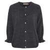MARTA DU CHATEAU - JULIANA CARDIGAN | DEEP GREY