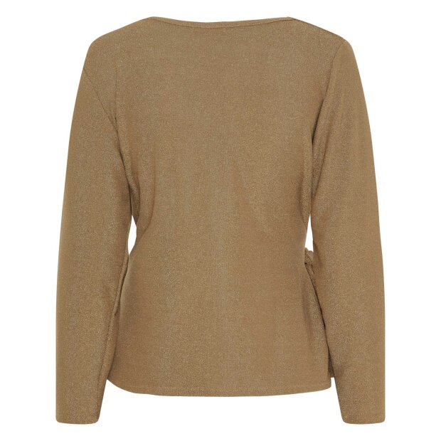 MARTA DU CHATEAU - ANDI BLUSE | BEIGE