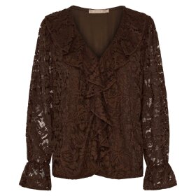 MARTA DU CHATEAU - ZARA BLOUSE | MORO