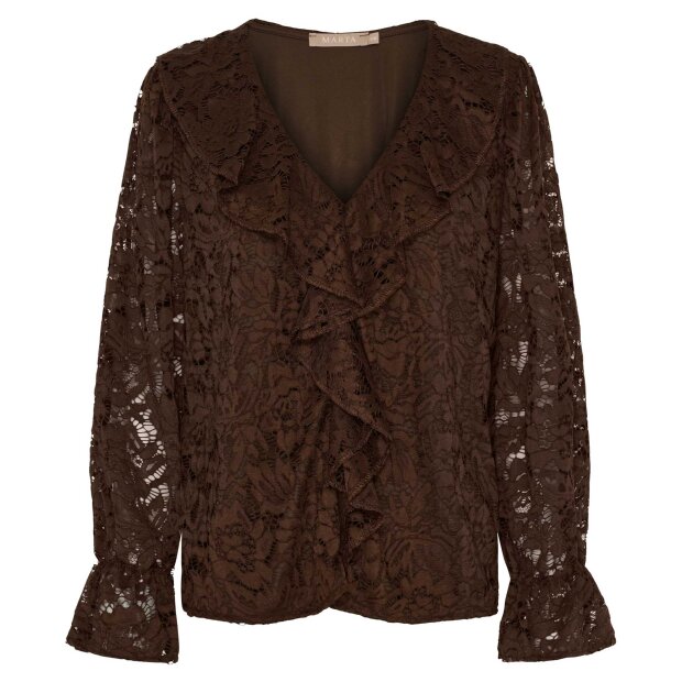 MARTA DU CHATEAU - ZARA BLOUSE | MORO