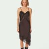 NEO NOIR - SORELLE LACE DRESS | DARK BROWN NEO NOIR - SORELLE LACE DRESS | DARK BROWN