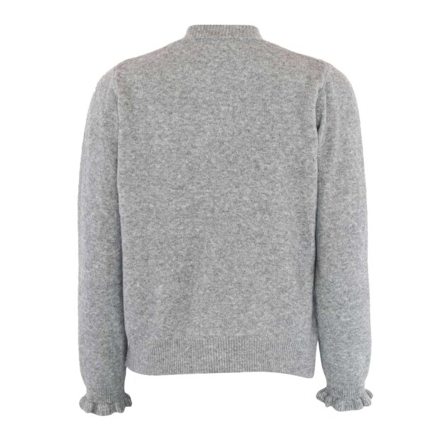 CONTINUE COPENHAGEN - SISSE GOLD CARDIGAN | GREY